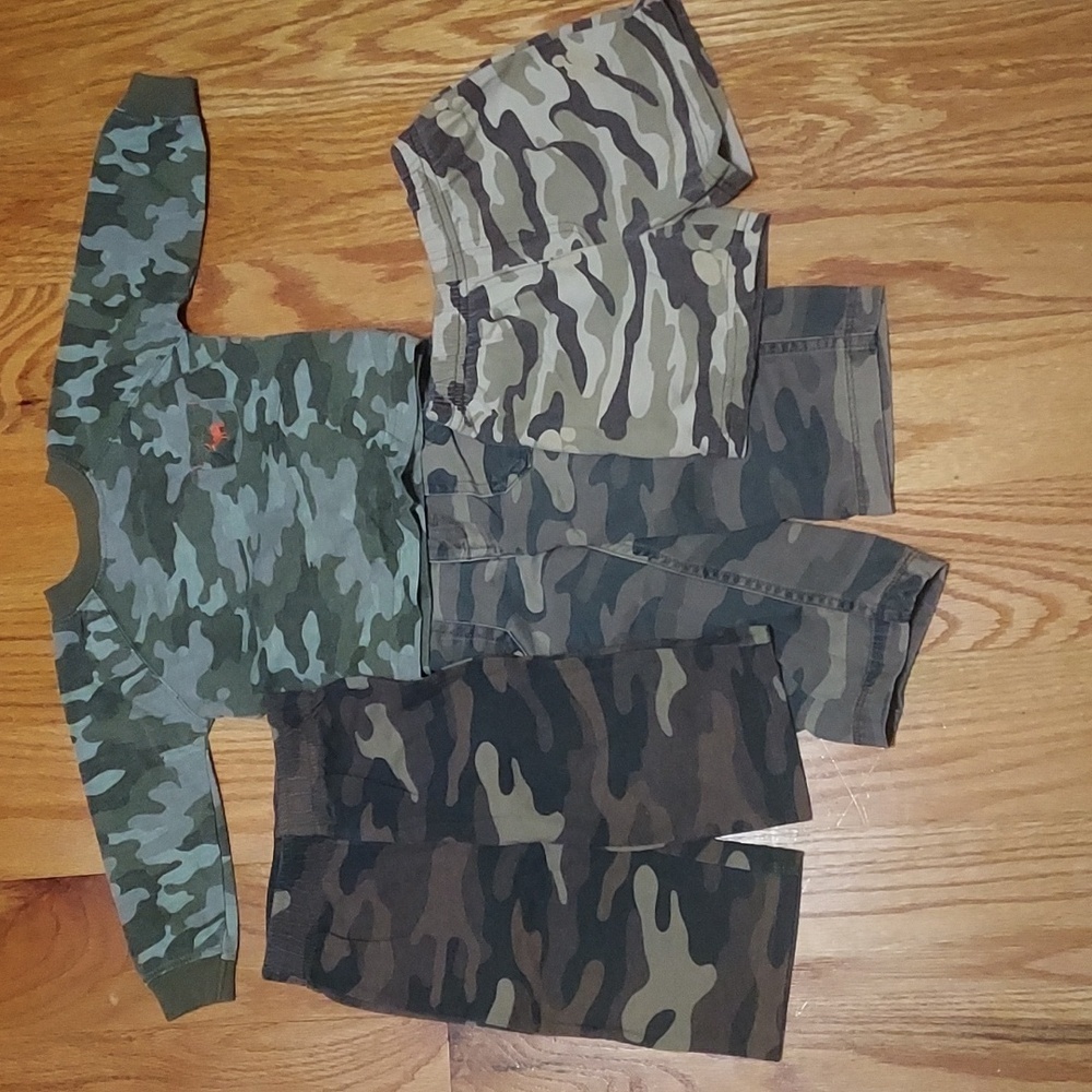 Little hunter camo set 6-9mo